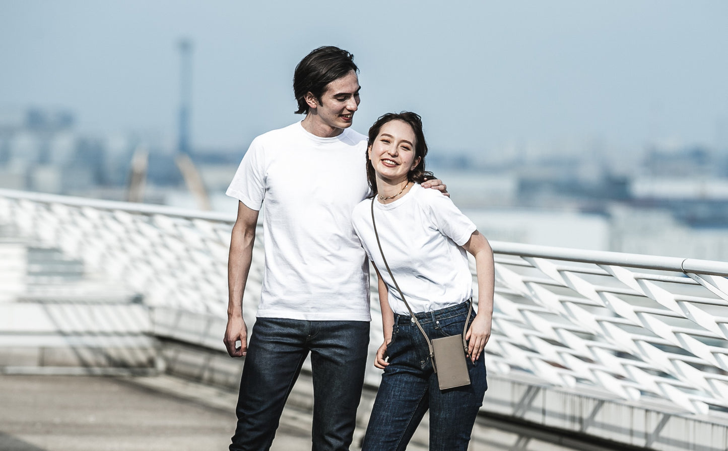 WOMEN’S ムラ糸クルーネックTシャツ半袖