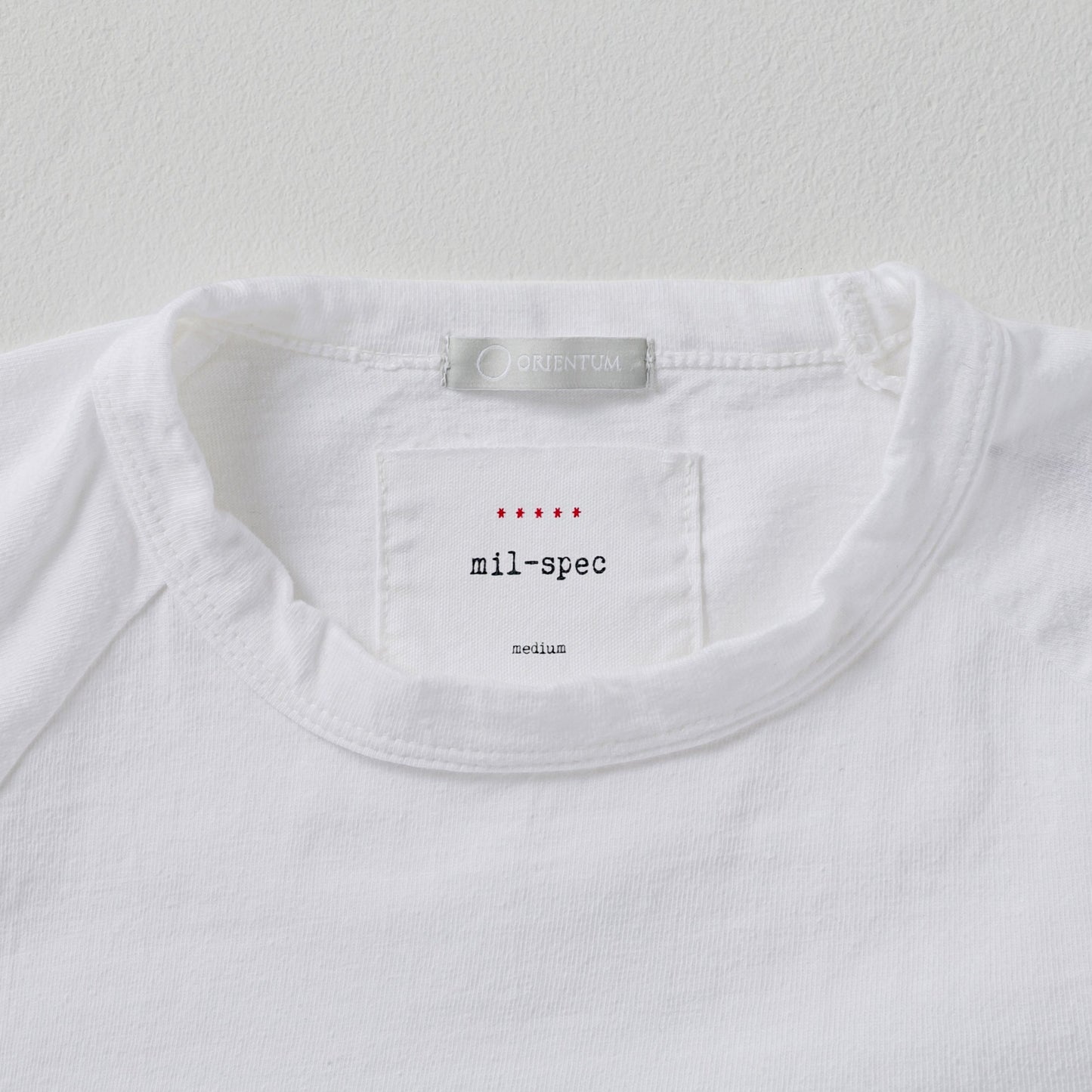 MEN’S ムラ糸クルーネックTシャツ半袖