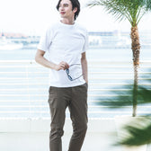 MEN’S ムラ糸クルーネックTシャツ半袖