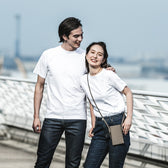 WOMEN’S ムラ糸クルーネックTシャツ半袖