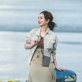 神戸レザー フォンポーチ