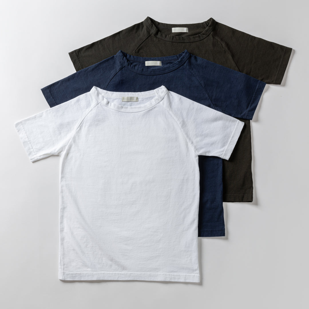 WOMEN’S ムラ糸クルーネックTシャツ半袖
